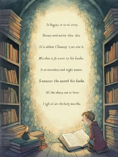Chaucer to his Booke