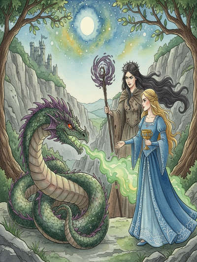 The Laidly Worm Of Spindleston Heugh