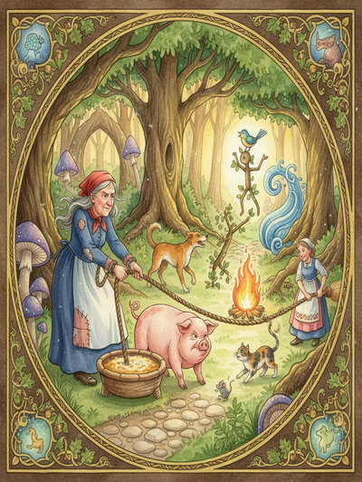 The Old Woman And Her Pig