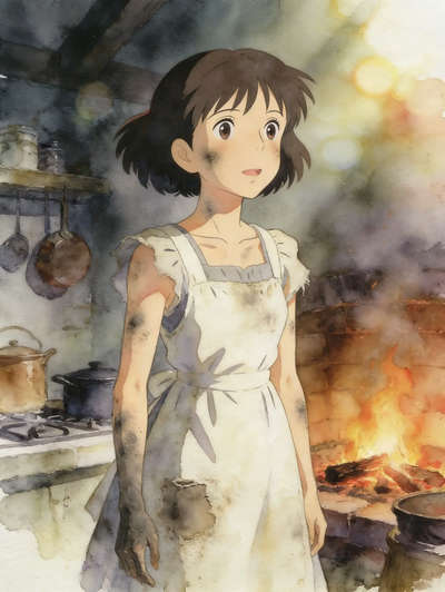 THE CINDER-MAID