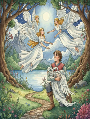 THE SWAN MAIDENS