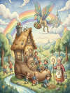 THE LITTLE OLD WOMAN WHO LIVED IN A SHOE