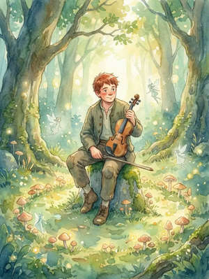 THE FIDDLER IN THE FAIRY RING