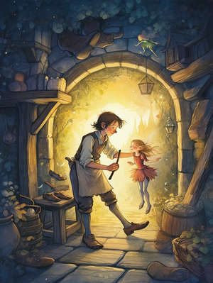 THE COBBLER AND THE FAIRIES