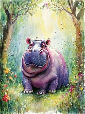 THE LAUGHING HIPPOPOTAMUS