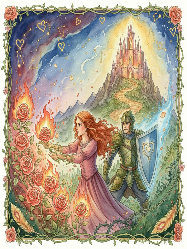 The Burning Rose poster preview