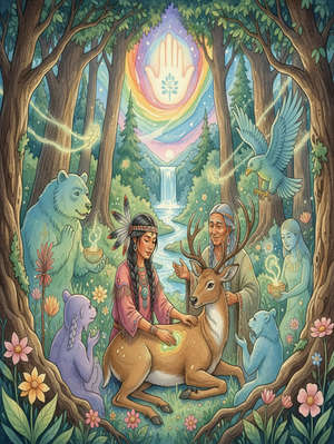HOW THE INDIANS LEARNED TO HEAL