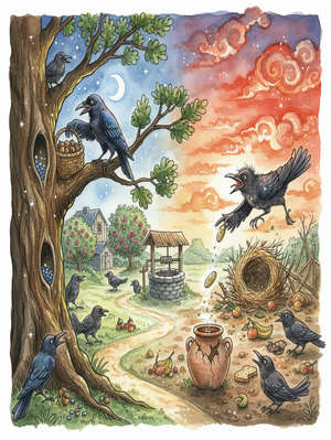 WHY CROWS ARE POOR