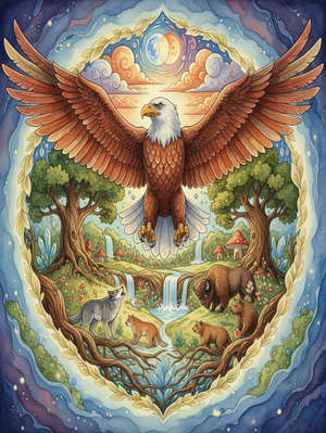 WHY THE EAGLE DEFENDS AMERICANS