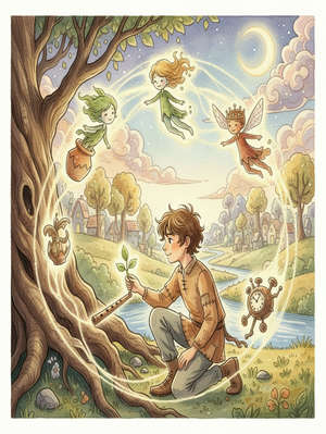 THE BOY AND THE SPIRITS OF THINGS