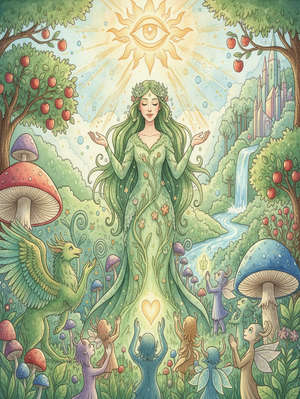 THE GODDESS OF GREEN-GROWING THINGS