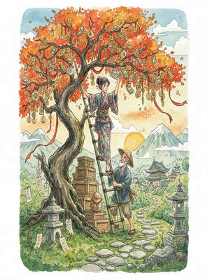 THE HANG-THE-MONEY-UP TREE