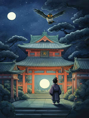 THE MOON AND THE CUCKOO