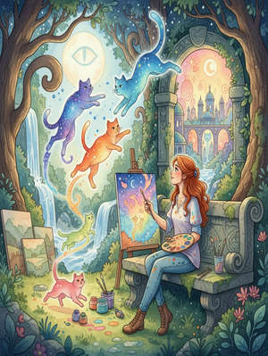 THE PAINTER OF CATS