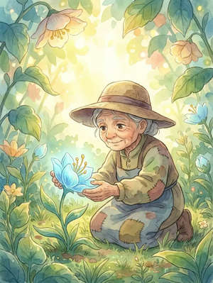 THE MAGIC FLOWER