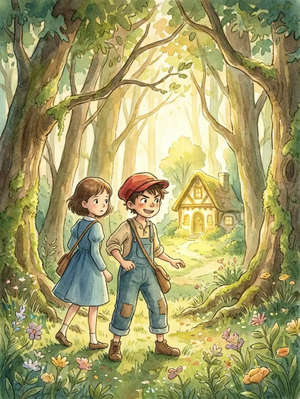 THE NAUGHTY BROTHER AND THE CLEVER SISTER