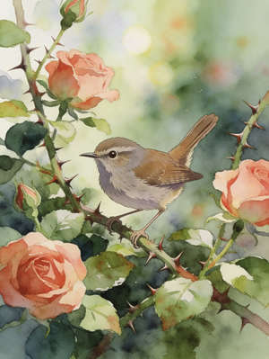 WHY THE ROSE-BUSH HAS THORNS