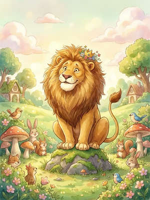 HOW THE LION