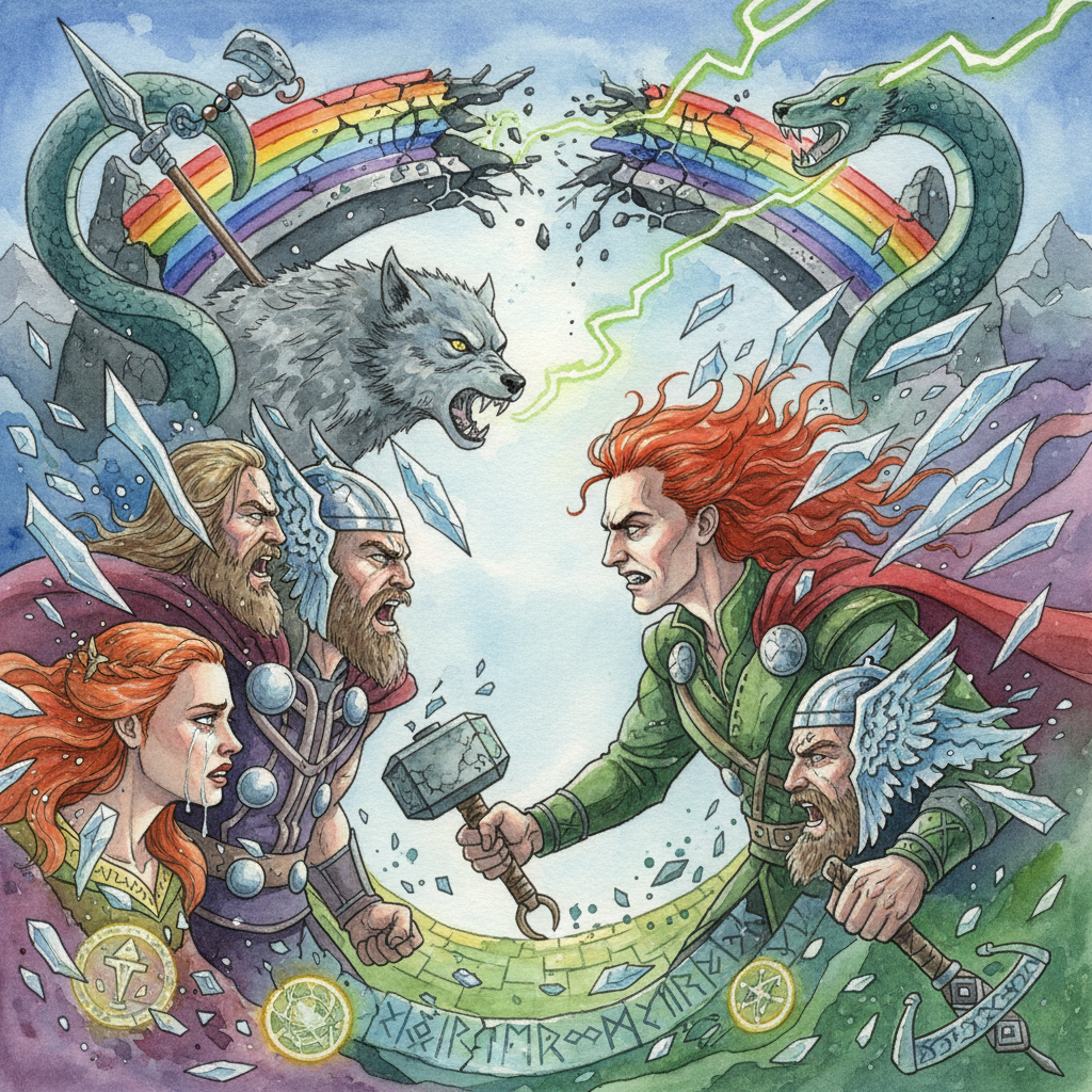 LOKI AGAINST the ÆSIR