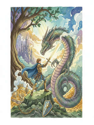 THE SWORD GRAM AND THE DRAGON FAFNIR