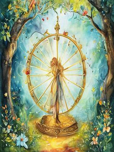 THE GOLDEN SPINNING WHEEL