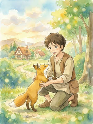THE LITTLE LAME FOX