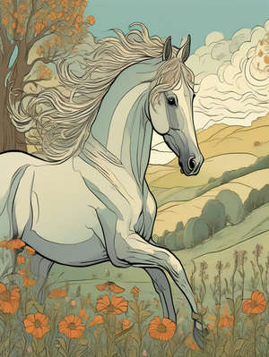 THE CART-HORSES AND THE SADDLE-HORSE