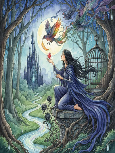 THE BIRD OF SHADOWS
