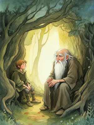 The Hermit of the Grove