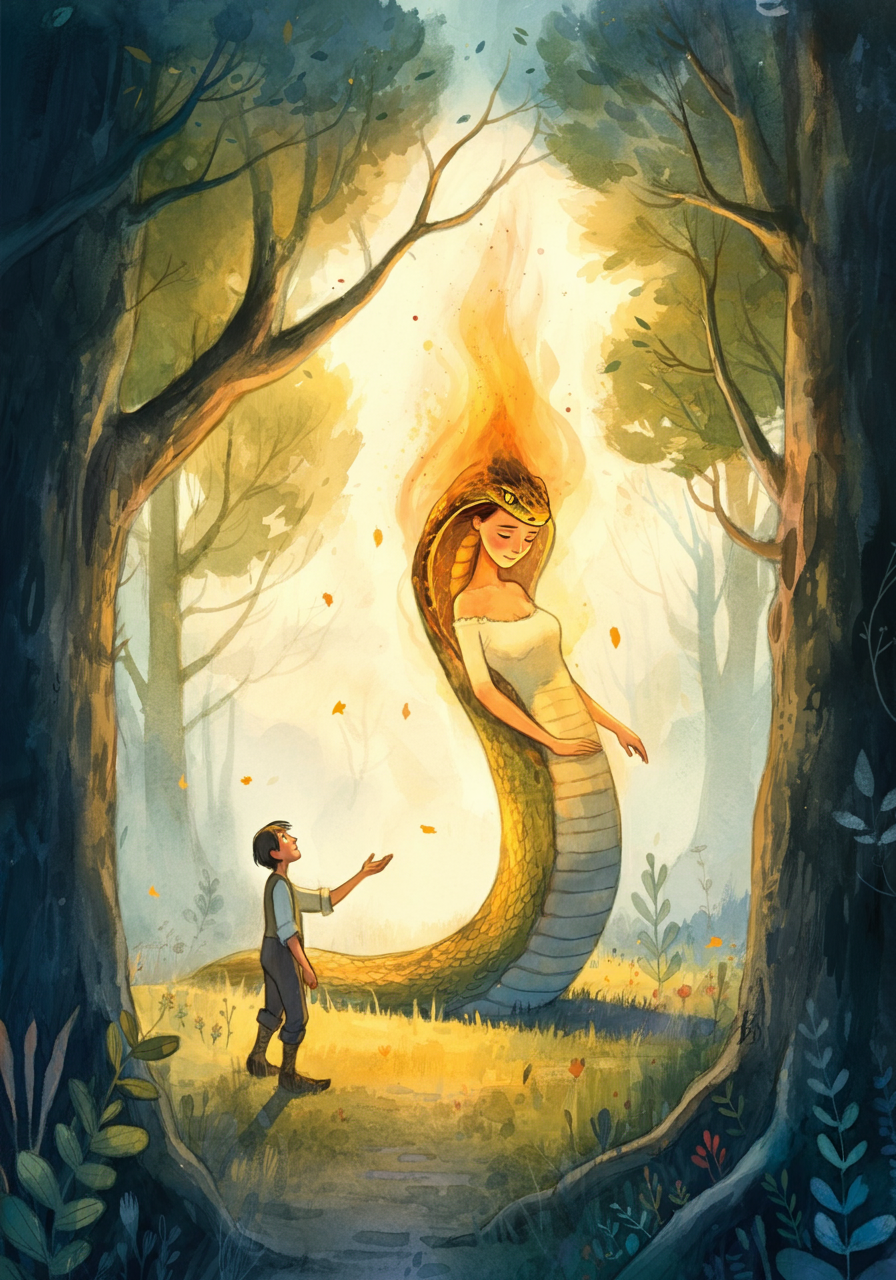 Cover: THE SERPENT-WIFE