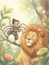 ANANZI AND THE LION