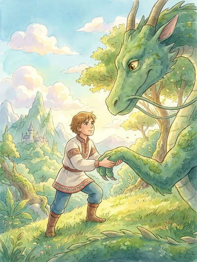 THE DRAGON AND THE PRINCE