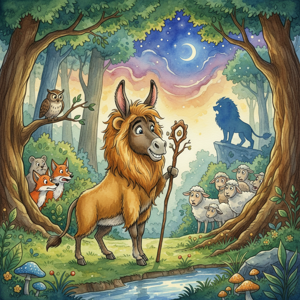 Cover: The Ass in the Lion's Skin