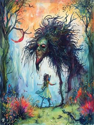 The Demon with the Matted Hair