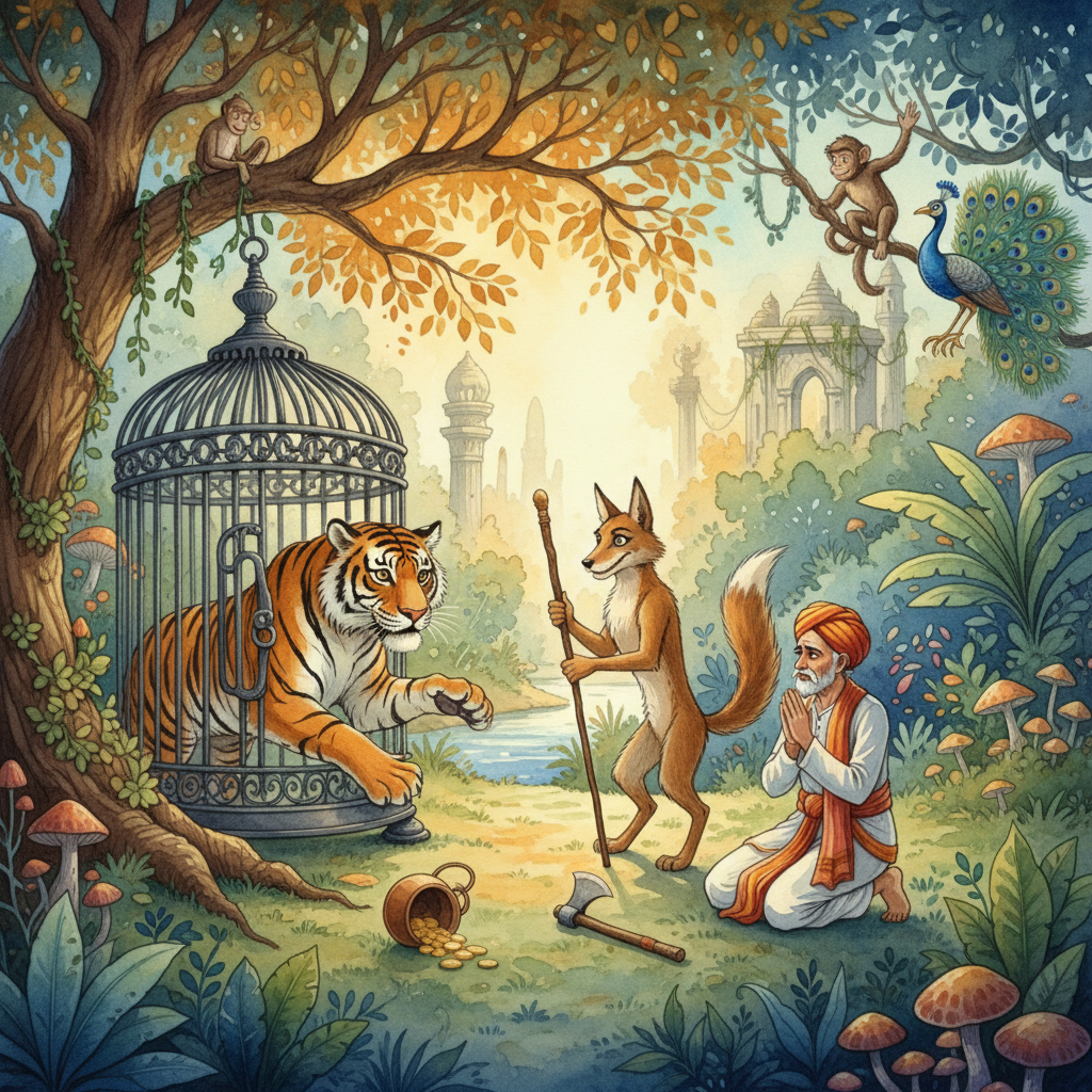 Cover: The Tiger, the Brahman, and the Jackal