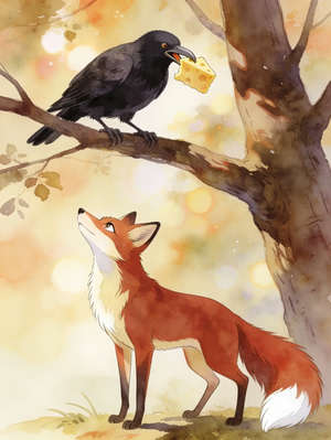 THE FOX AND THE RAVEN