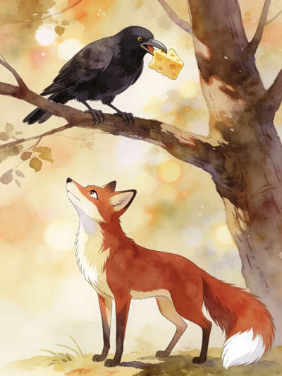 THE FOX AND THE RAVEN
