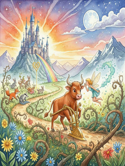 The Little Bull-Calf