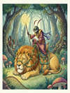 ANANZI AND THE LION