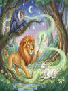 THE LION, THE GOAT, AND THE BABOON