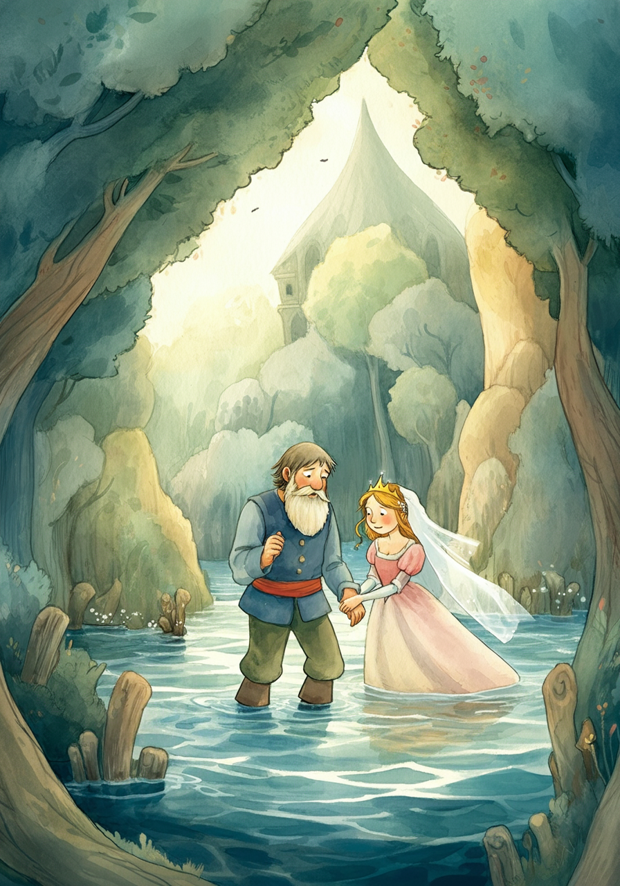 Cover: The Princess and the Fisherman