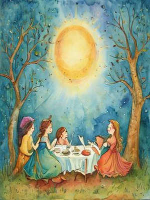 How the Sun, the Moon, and the Wind Went Out to Dinner