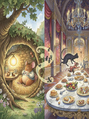 The Town Mouse and the Country Mouse