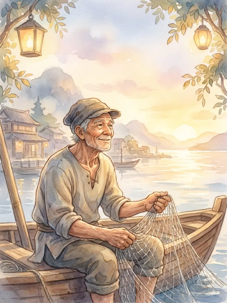 Cover: THE STORY of THE FISHERMAN