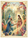CALIPH AL-MUTAWAKKIL AND HIS CONCUBINE MAHBUBAH