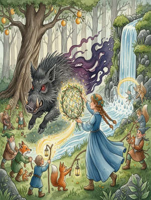 A DREADFUL BOAR