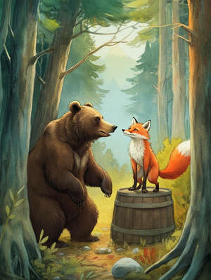 THE BEAR AND THE FOX