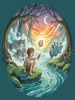 THE BOY AND THE WOLVES, OR THE BROKEN PROMISE [\[18\]](#Footnote1818)