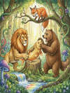 THE LION, THE BEAR, AND THE FOX