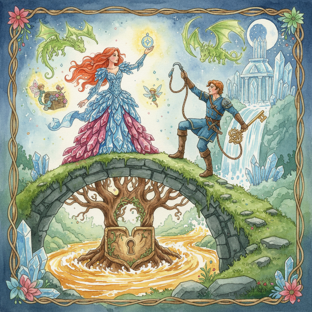 Cover: Princess Crystal, or the Hidden Treasure